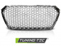 Preview: Upgrade Sportgrill / Kühlergrill für Audi A4 B9 (8W) 15-19 matt silber in Wabendesign